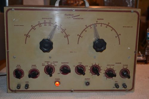 Rare Vtg. Heathkit Television Alignment Generator  Model TS 2 Ham Radio