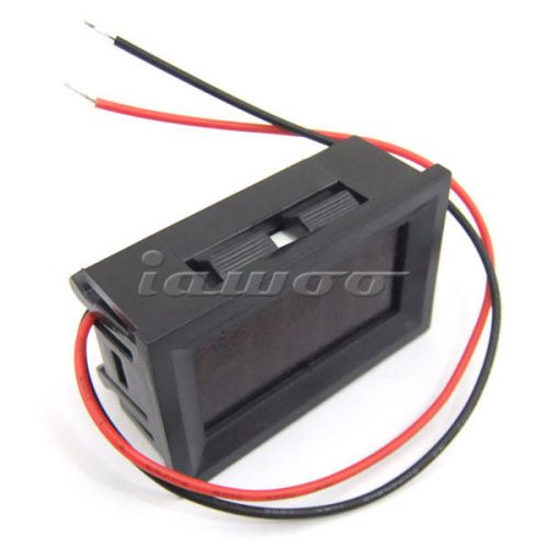 0.56&#034; Small Digital Voltage Tester DC  3-30V 12V Red LED Car Voltmeter Two Wires