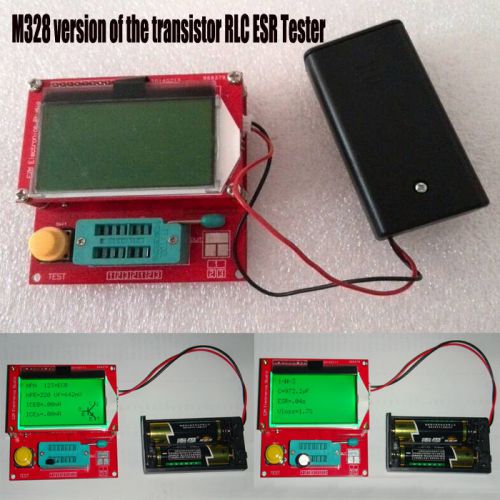 M328 version of the transistor rlc esr tester w/10-pin avr-isp download socket for sale