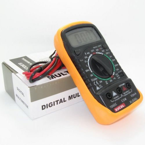 XL-830L Multimeters Digital Voltmeter Ammeter Ohmmeter Volt AC DC Tester Meter