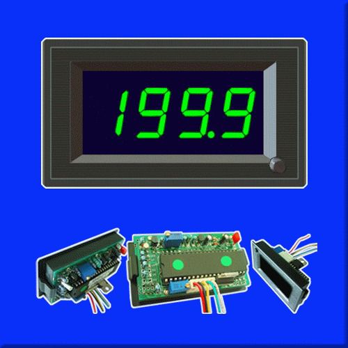 24v 48v 200v 200a dc digital battery panel meter ammeter amp meter + voltmeter for sale