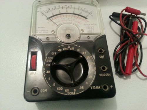 Vintage Lafayette Ohm meter works