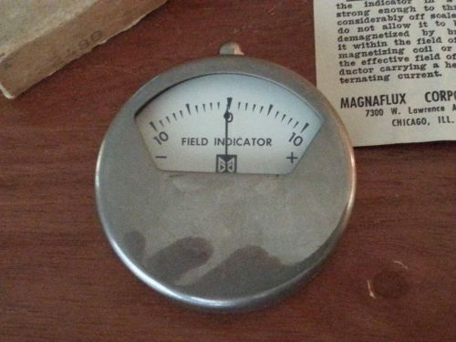 Vintage field indicator gauge by magnaflux corp, chicago, ill., usa“ pn 2480 for sale