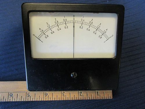 Panel meter used 4 3/4&#034; by 4 1/4&#034; for sale