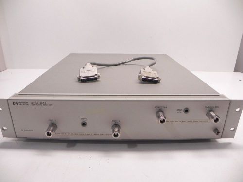 HP/Agilent 8711A K02 Switching Test Set 2 Port Switch with Cable