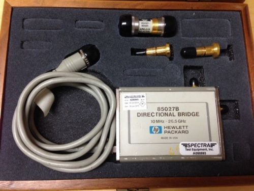Agilent / hp/ keysight 85027b directional bridge 10 mhz - 26.5 ghz w/calibration for sale