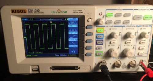 Rigol DS1102D Digital Oscilloscope 100MHz 1GSa/s 2+16 Channel