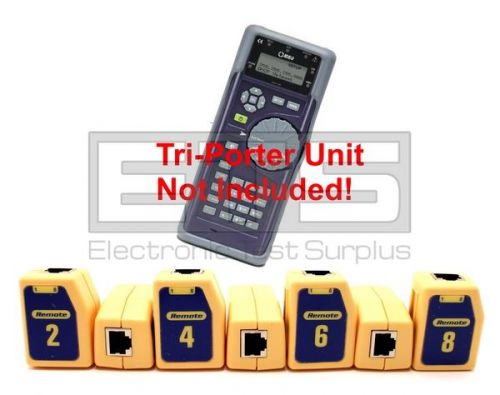 Test-Um JDSU Tri Porter IVT600 TP608 Network Remote Identifiers Set 2-8