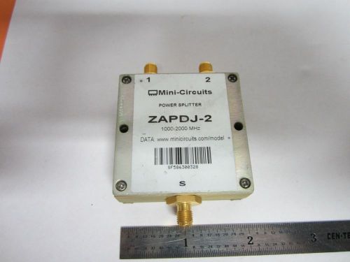 MINI CIRCUITS ZAPDJ-2 POWER SPLITTER 2 GHz RF FREQUENCY MICROWAVE BIN#B2-C-79