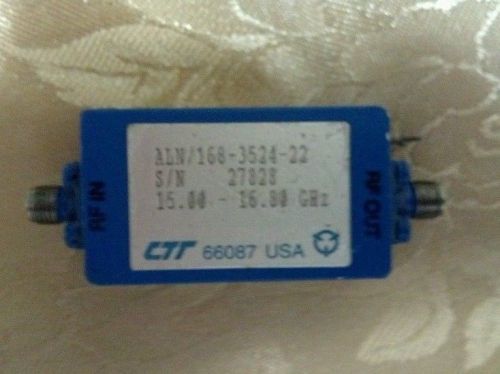 CTT Broadband Power Amplifier 66087 15-16.8 ghz
