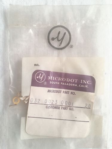 Microdot 032-0023-0001 SMB Connector