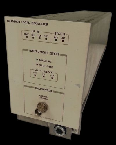 Hp agilent 70900b local oscillator master control option 512 mms module 70004a for sale