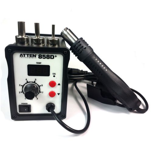 Atten at858d+ smd hot gun air rework station solder  220v esd for sale