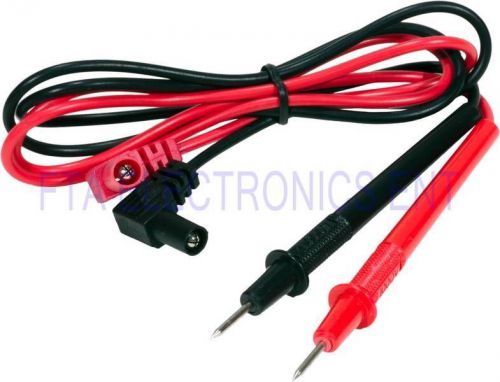 Pair of Multimeter Voltmeter Test Probe Leads Professional Testing Cable Wire