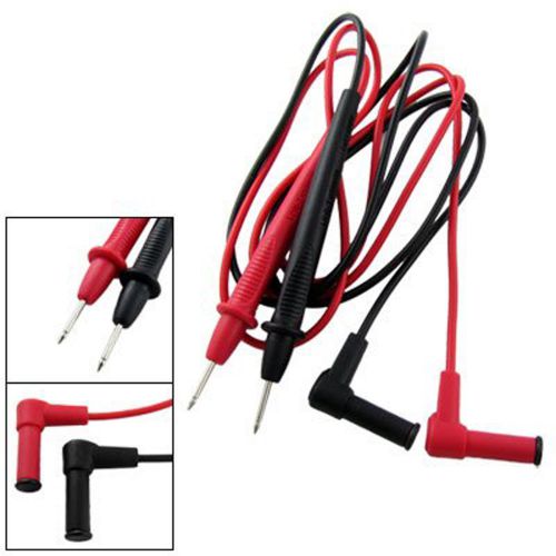 1 pair 10a replacement universal digital multimeter test lead probe pin cable gf for sale