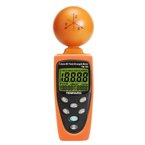 3-axis emf rf radiation electrosmog power meter tester tm-195 3.5ghz u.s store for sale