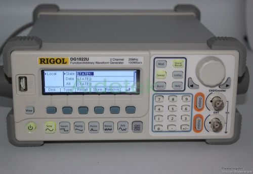 RIGOL DG1022U DG1022A Arbitrary Waveform Function Generator 25Mhz Harmonic sine