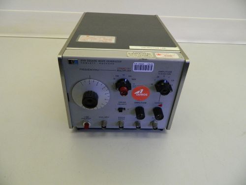 HP MODEL 211B SQUARE WAVE GENERATOR. AVEOS AIR CANADA AUCTION INVENTORY