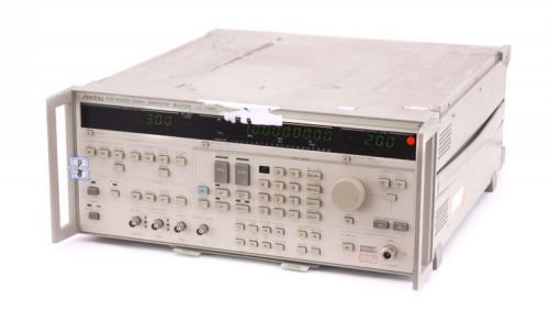 Anritsu mg3633a synthesized signal generator am fm 0.01-2700mhz quasi microwave for sale