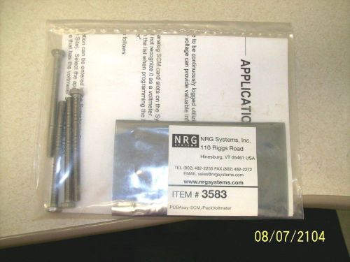 NRG SYSTEMS  iPack Voltmeter SCM item# 3583