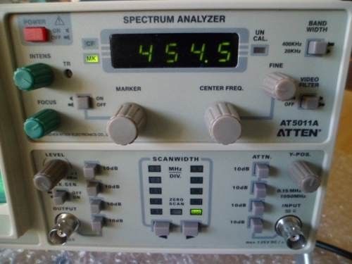Atten at5011 (a) spectrum analyzer 1050mhz at5011a 1.05ghz tracking generator for sale