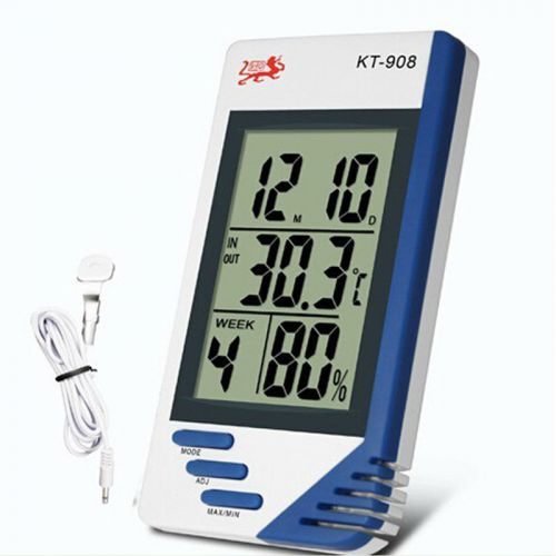 Digital thermometer+hygrometer indoor+outdoor function humidity meter so cool for sale