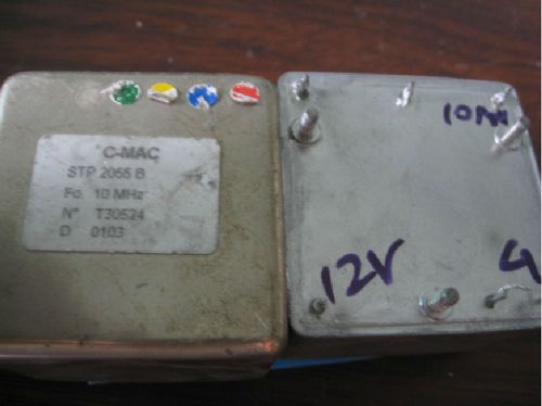 1pcs used good cmac ocxo stp2055b 10mhz oscillator #v03-c for sale