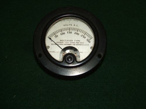 WESTON ELECTRICAL A.C. VOLTS METER MODEL #801