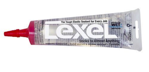 Sashco Lexel, 5.0-Ounce, Clear Brand New!