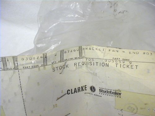 1 New Clarke Fan Bracket End 10-6962 630824-1