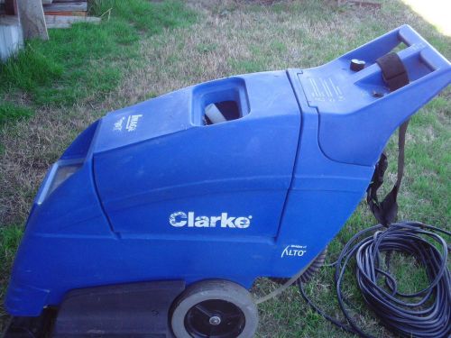 CLARKE COMMERCIAL 562 M FLOOR FINISHING MACHINE, STEAM CLEANER, WASH &amp; RINSE