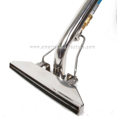 Closed spray carpet cleaning wand for carpet extractors for sale