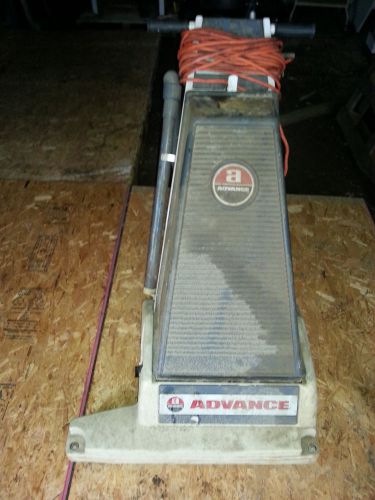Advance Carpetriever 28XP wide area vacuum cleaner commercial carpet