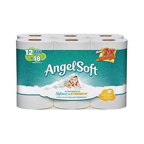 georgia pacific corporation 77874 Angel Soft  12 Pack  Big Rolls  Bath Tissue