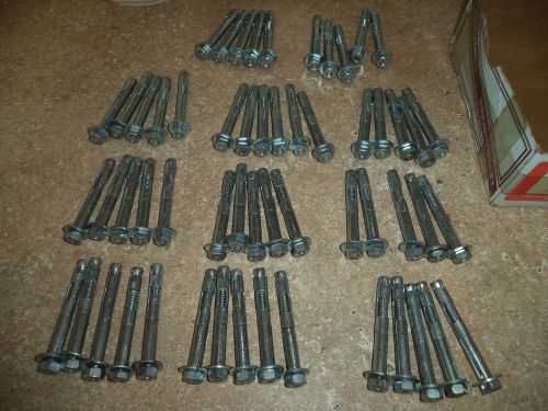 5/16&#034; x 2-1/2&#034; masonry expansion anchors box of 55 each new for sale