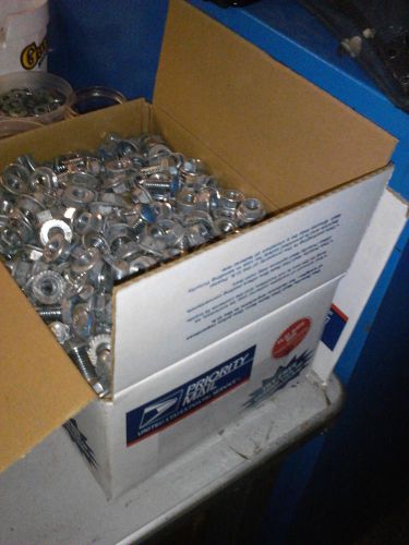 Wholesale Lot 430 Industrial 1/2&#034; Bolts and Nuts mix Hex Head Allen Locking Nuts