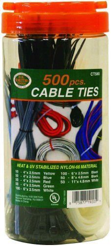 H.b. smith tools ct500 nylon cable ties for sale
