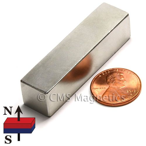 Neodymium Magnets N45 2&#034; x 1/2&#034; x 1/2&#034; NdFeB Magnets Super Strong 16 PC