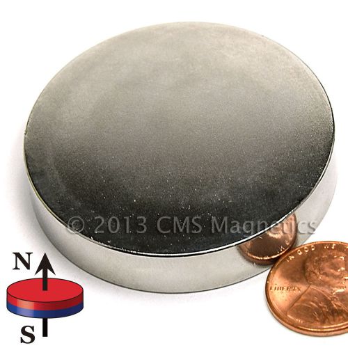 Neodymium Disk Magnets N42 2x3/8&#034; NdFeB Rare Earth Magnets Lot 50