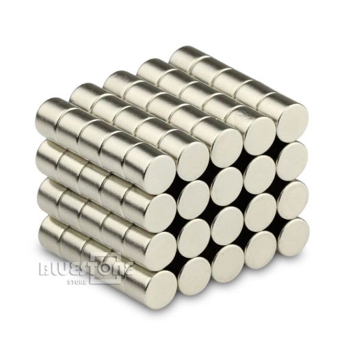 50pcs Strong Mini Round N50 Disc Cylinder Magnets 6 * 5 mm Neodymium Rare Earth
