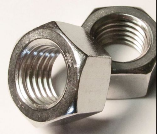 3/8-16 stainless steel hex nuts qty: 100, free shipping! for sale