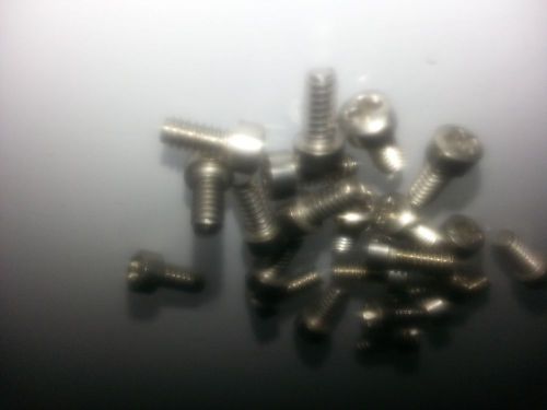 4-40 x 1/4&#034; screw fillister phillips stainless steel  1000 pcs for sale