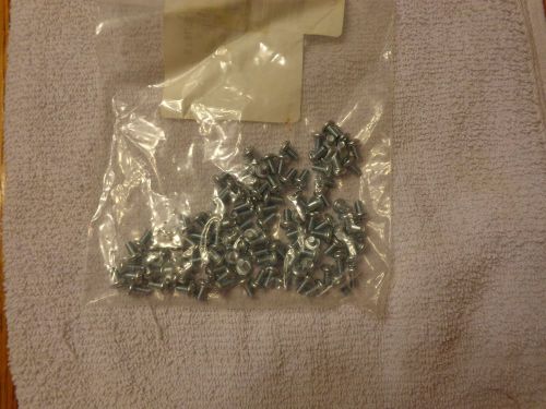 #8-32 x 5/16&#034; Phillips Pan Head Zinc Plated Machine Screw QTY 100