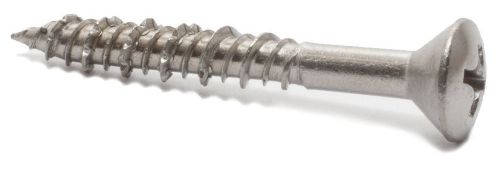 Simpson strong-tie t10j100oxm #10 x 1&#034; 316ss phillips oval head screw 1000 pcs for sale