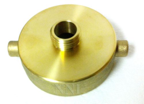 2-1/2&#034; Female NST x 5/8&#034; Male  GARDEN HOSE/HYDRANT BRASS ADAPTER