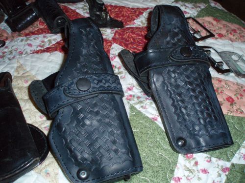 Safariland 38 inch police duty belt / glock holster for sale