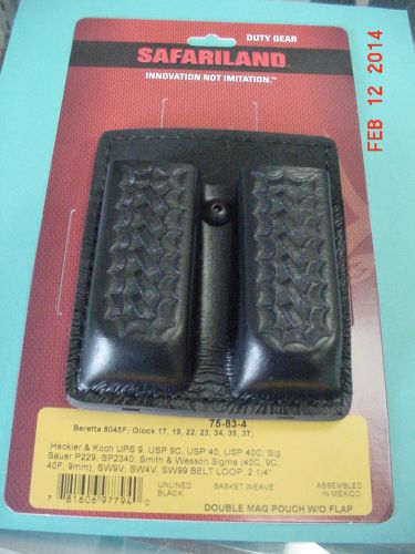 Safariland DOUBLE MAG POUCH W/O FLAP