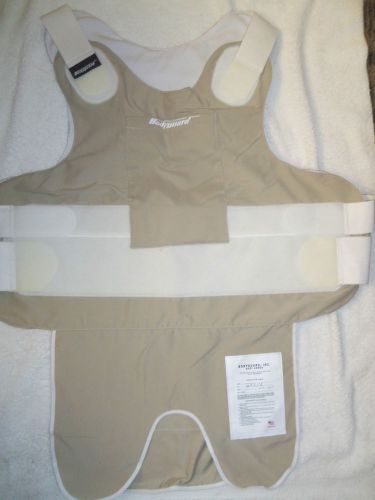 Carrier for kevlar armor+ tan  size 2xl/s + bullet proof vest by body guard +new for sale