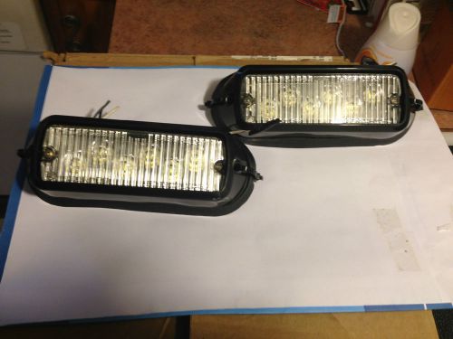 Whelen 500 LED CLEAR/WHITE PAIR