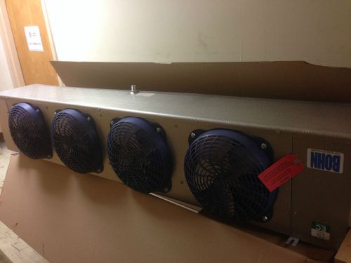 New bohn 4 fan air defrost walk in glycol evaporator btuh/°itd 900 ec 115v for sale
